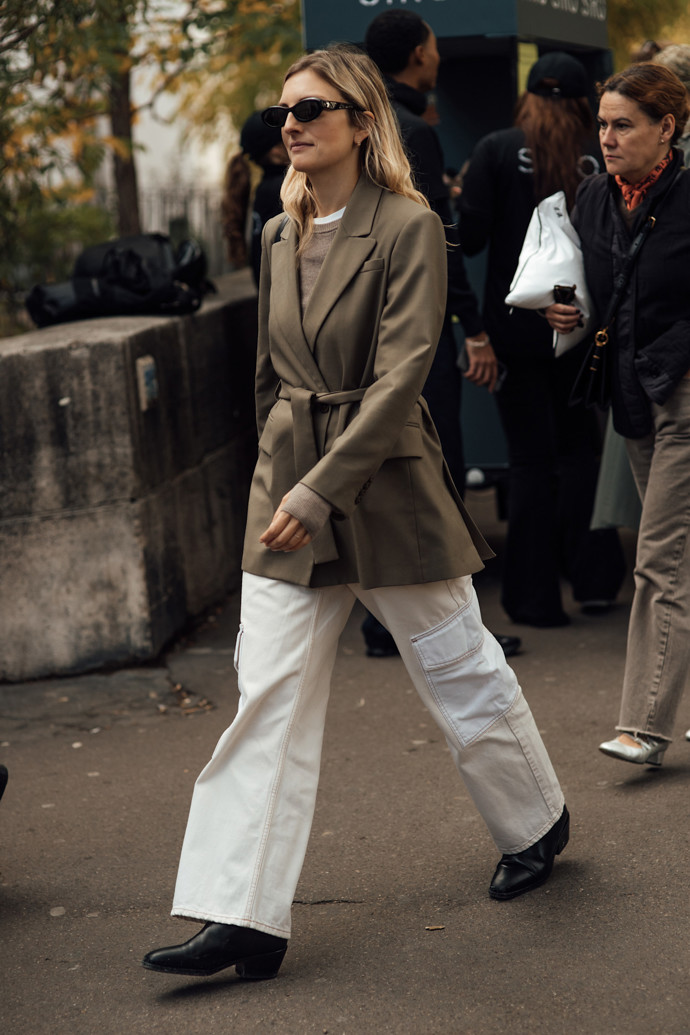 Podzimní street style v Paříži 2025
