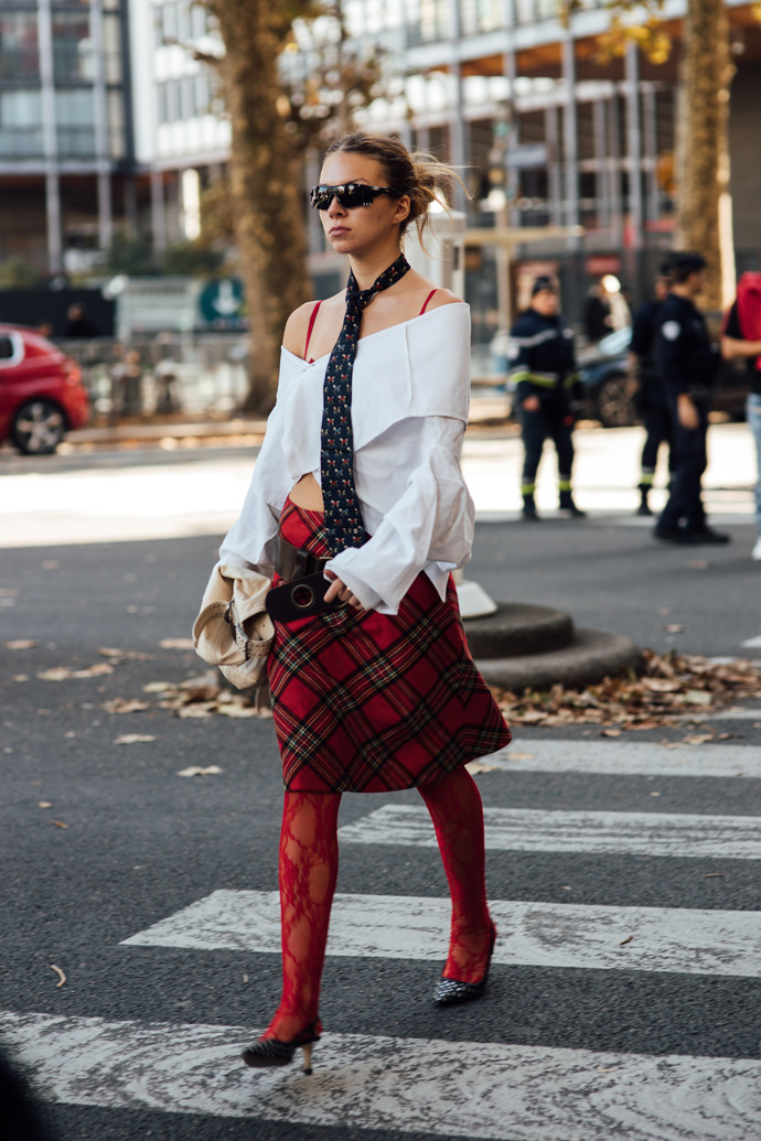 Podzimní street style v Paříži 2025
