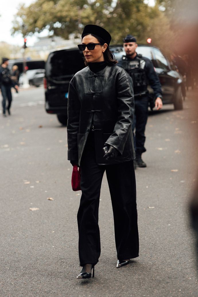 Podzimní street style v Paříži 2025
