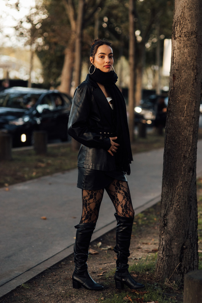 Podzimní street style v Paříži 2025
