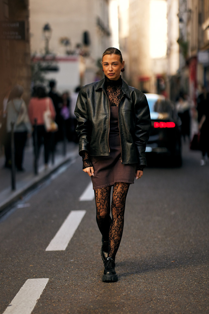 Podzimní street style v Paříži 2025

