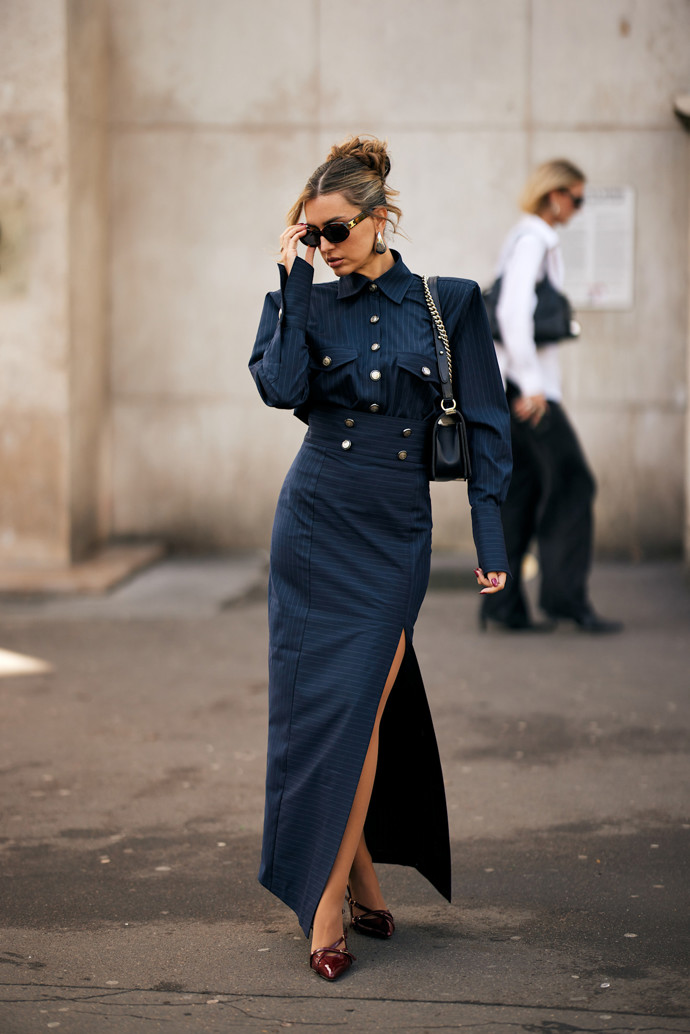 Podzimní street style v Paříži 2025
