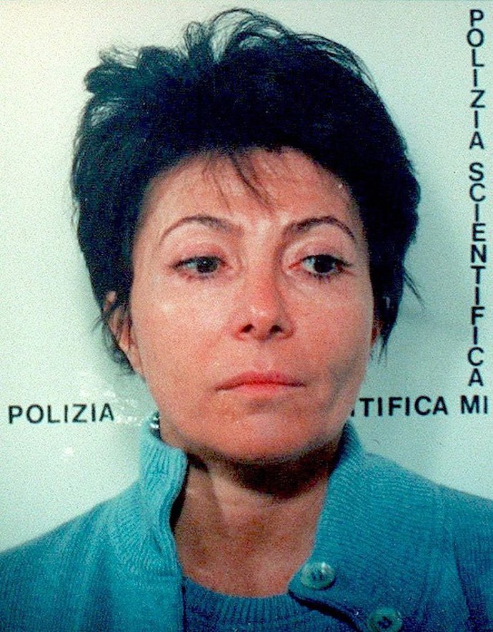 Patrizia Reggiani po zatčení
