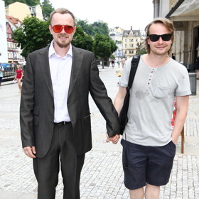 David s kolegou Kryštofem Hádkem
David s kolegou Kryštofem Hádkem