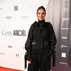 Gabriela Boučková na Cenách Anděl
