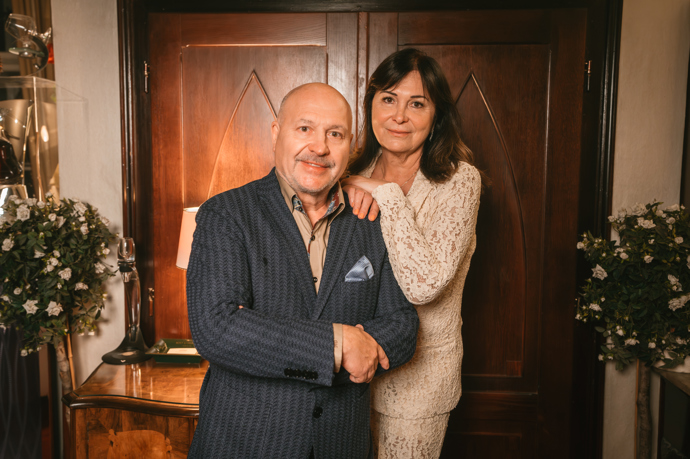 Michal s manželkou Marcelou

