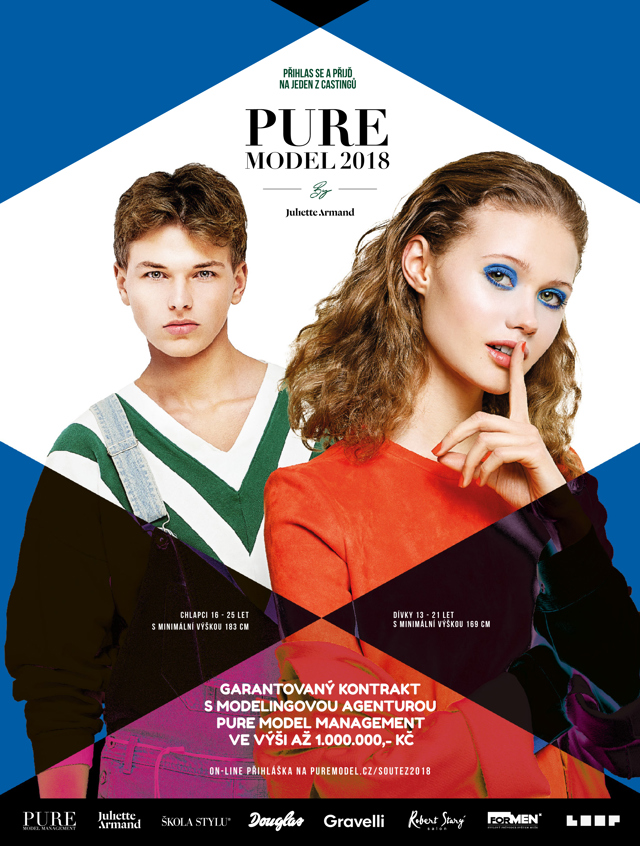 PURE MODEL 2018: Nechte se objevit! 