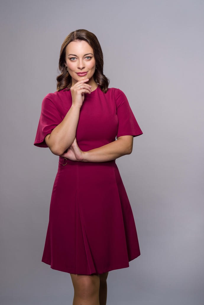 Veronika Petruchová moderuje na TV Nova hlavní zpravodajskou relaci.
Veronika Petruchová moderuje na TV Nova hlavní zpravodajskou relaci.