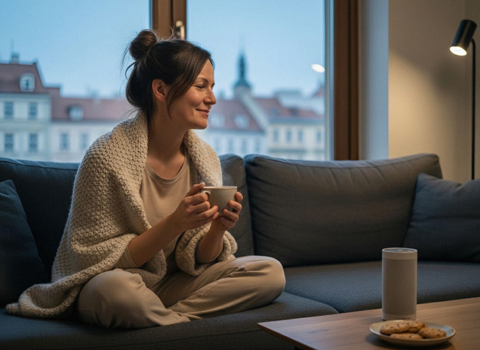 Na cestách městem, v kavárně i doma během odpočinku nebo domácích prací… I tam je čas zaposlouchat se do příběhů, které vás okouzlí.
Na cestách městem, v kavárně i doma během odpočinku nebo domácích prací… I tam je čas zaposlouchat se do příběhů, které vás okouzlí.