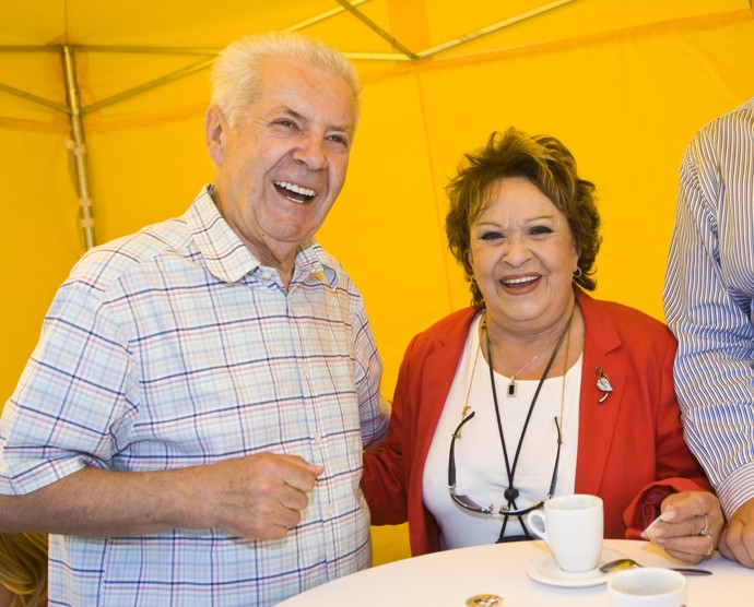 Přemek Podlaha s Jiřinou Bohdalovou
Přemek Podlaha s Jiřinou Bohdalovou