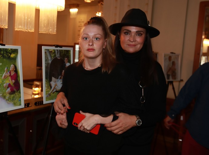 Mahulena Bočanová s dcerou Mahulena Bočanová s dcerou