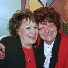 Helena Růžičková a Jiřina Bohdalová Helena Růžičková a Jiřina Bohdalová