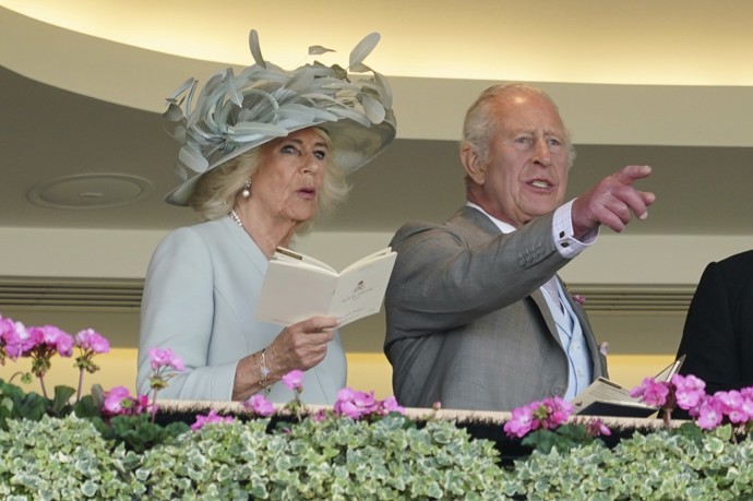 Královna Camilla a král Charles, Royal Ascot 2025
