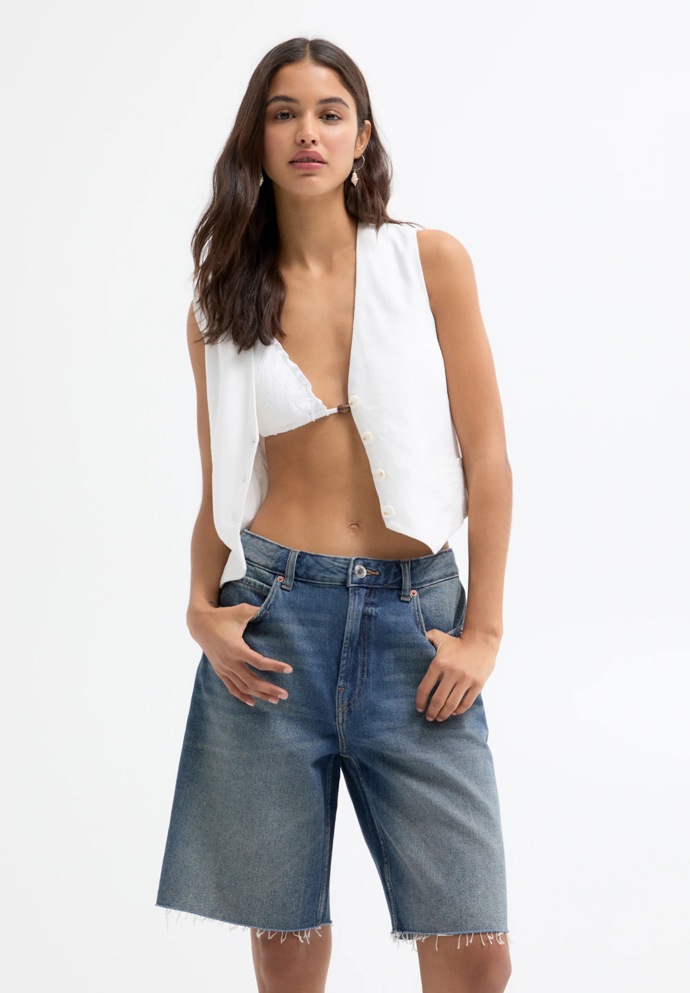 Kraťasy, Pull&Bear, 699 Kč
