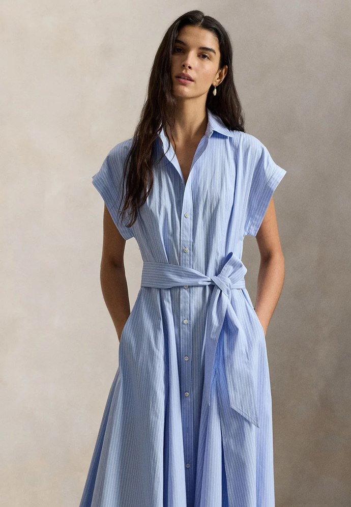 Košilové šaty, Polo Ralph Lauren/Zalando, 8100 Kč
