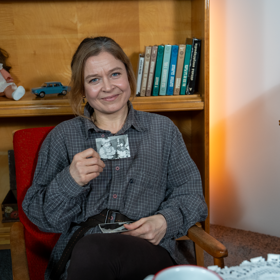 Zuzana přišla do studia v košili svého muže
Zuzana přišla do studia v košili svého muže