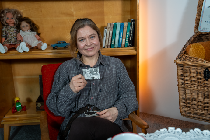 Zuzana přišla do studia v košili svého muže
Zuzana přišla do studia v košili svého muže