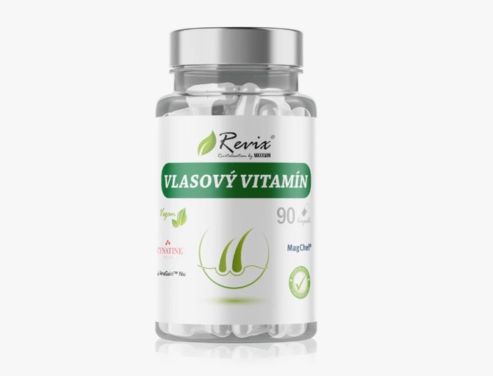 Kapsle pro růst vlasů a posílení od kořínků, doplněk stravy, Revix, 424 Kč
