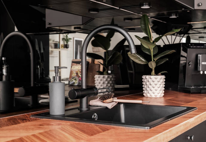 Moderní design ve starém domě Moderní design ve starém domě