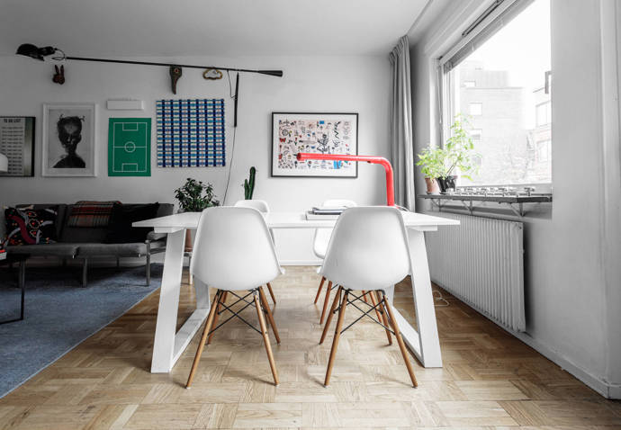 Padesátimetrový byt ve Stockholmu Padesátimetrový byt ve Stockholmu
