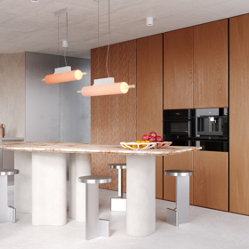 Penthouse zabírá celé poslední čtrnácté patro rezidenční věže Prokop a nabízí 229 m² obytné plochy a 176 m² střešní terasy s panoramatickým výhledem na Prahu. Velkoformátová okna doslova vtahují město dovnitř a propojují interiér s okolní krajinou.
Penthouse zabírá celé poslední čtrnácté patro rezidenční věže Prokop a nabízí 229 m² obytné plochy a 176 m² střešní terasy s panoramatickým výhledem na Prahu. Velkoformátová okna doslova vtahují město dovnitř a propojují interiér s okolní krajinou.
