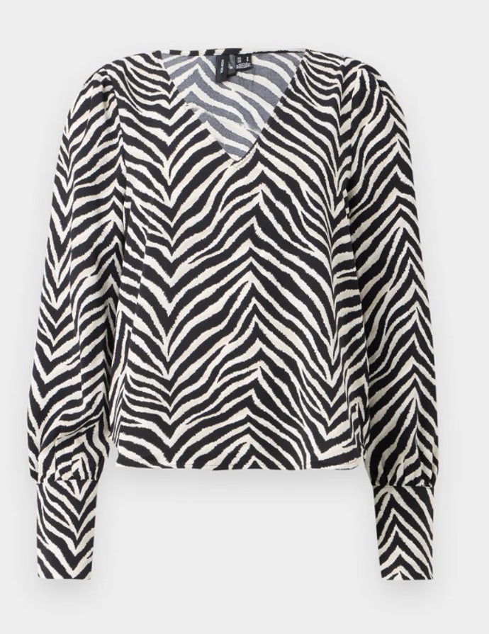 Vzorovaná halenka, Vero Moda, 592 Kč
