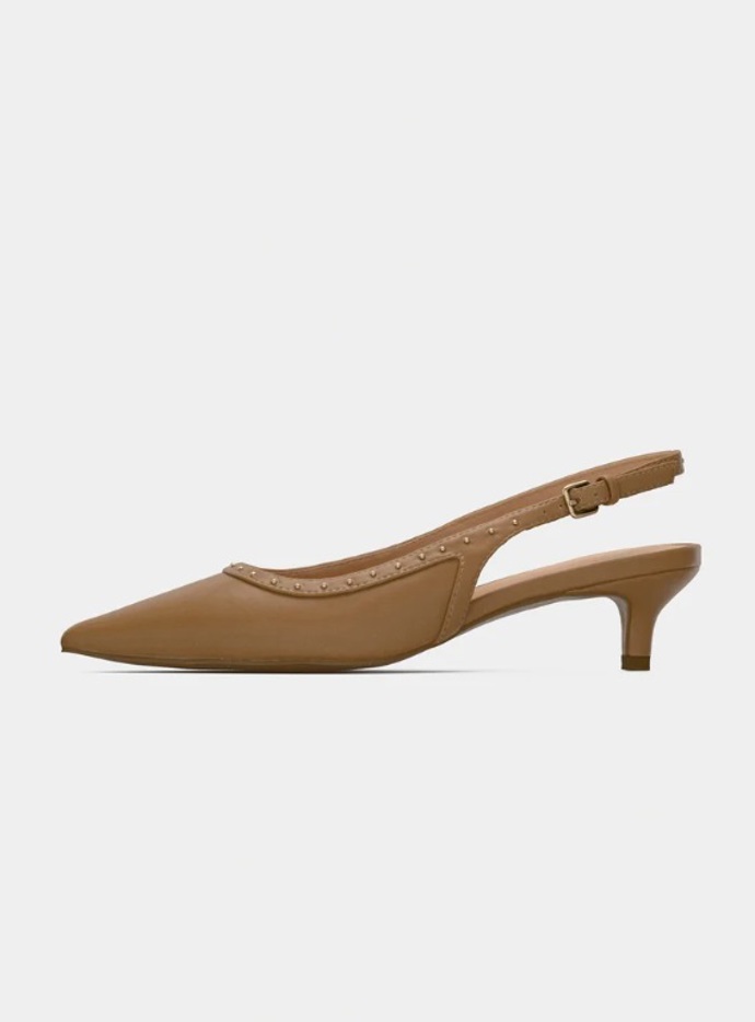 Béžové kitten heels, Anna Field, 534 Kč
