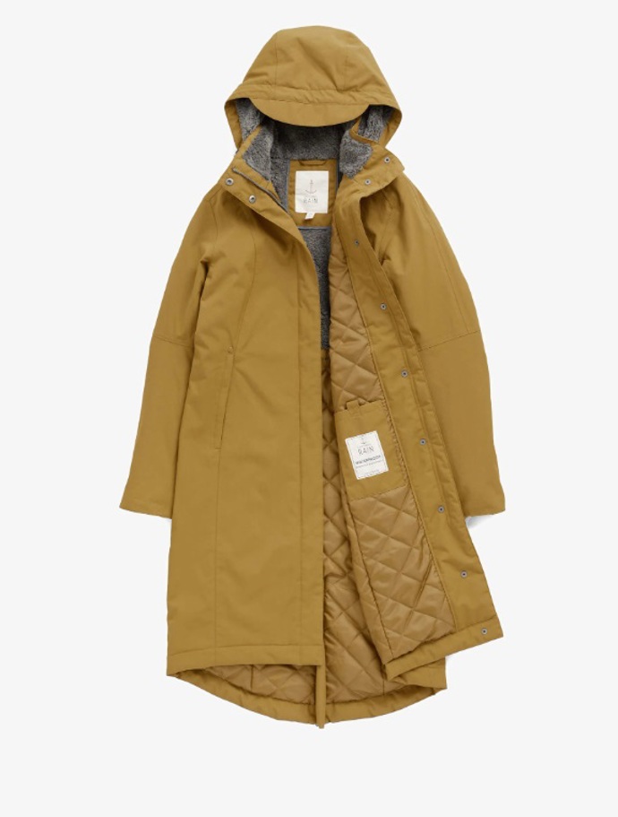 Žlutá parka, Seasalt Cornwall, 7 000 Kč
