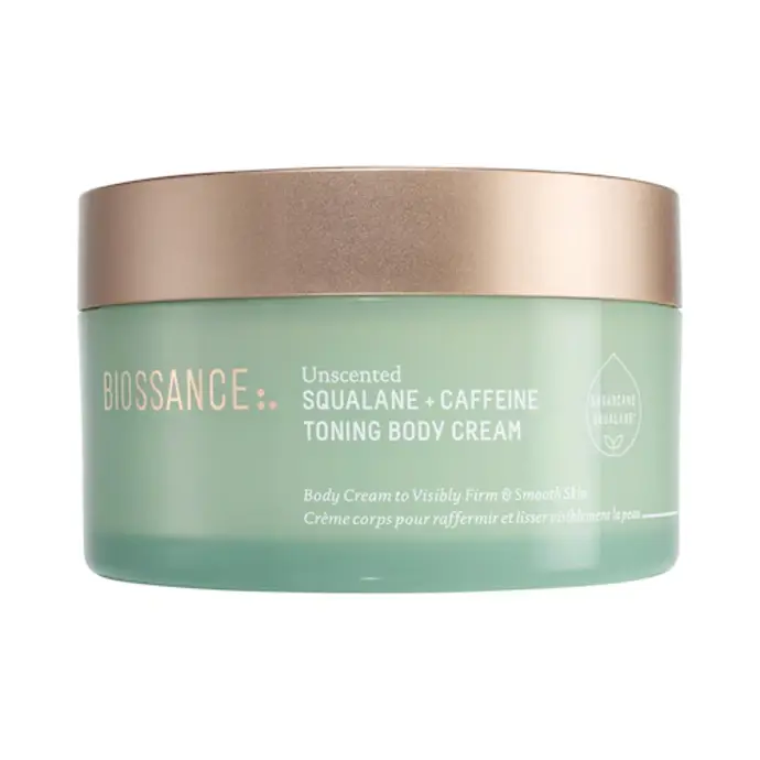 Tělový krém Biossance Squalane + Caffeine, Sephora, 29$
