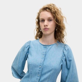 Džínová halenka, Marks & Spencer, 687 Kč
