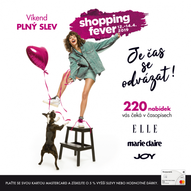 SHOPPING FEVER: Tři dny plné slev se blíží SHOPPING FEVER: Tři dny plné slev se blíží