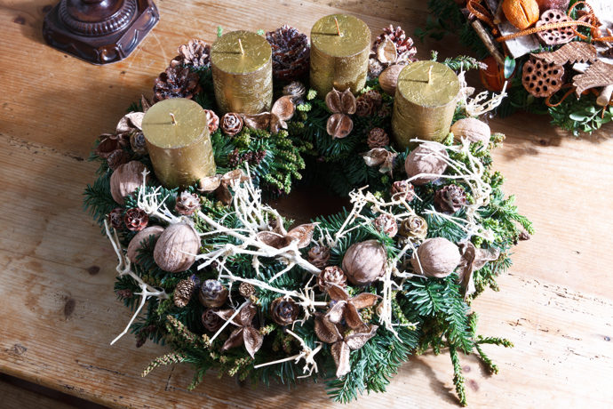 Adventní věnec Adventní věnec