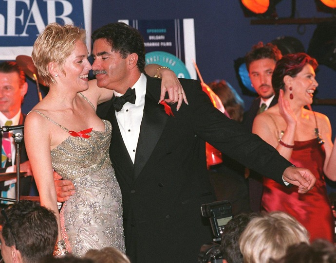 Sharon Stone a manžel Phil Bronstein
Sharon Stone a manžel Phil Bronstein