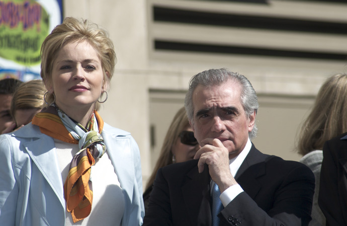 Sharon Stone a režisér filmu Casino Martin Scorsese
Sharon Stone a režisér filmu Casino Martin Scorsese