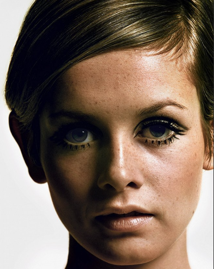 Magické oči Twiggy charakterizovali. Magické oči Twiggy charakterizovali.