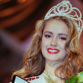 Monika Žídková v době, kdy vyhrála Miss