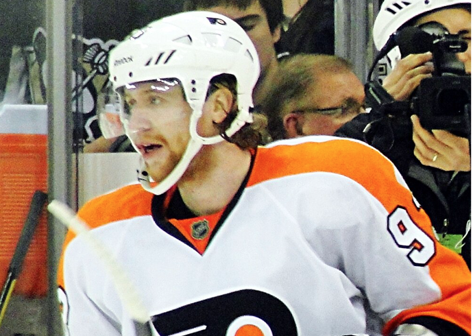 Jakub v dresu Philadelphie Flyers
Jakub v dresu Philadelphie Flyers
