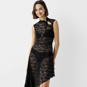 Bershka BLONDE MIDI - Denní šaty 699,00 Kč
