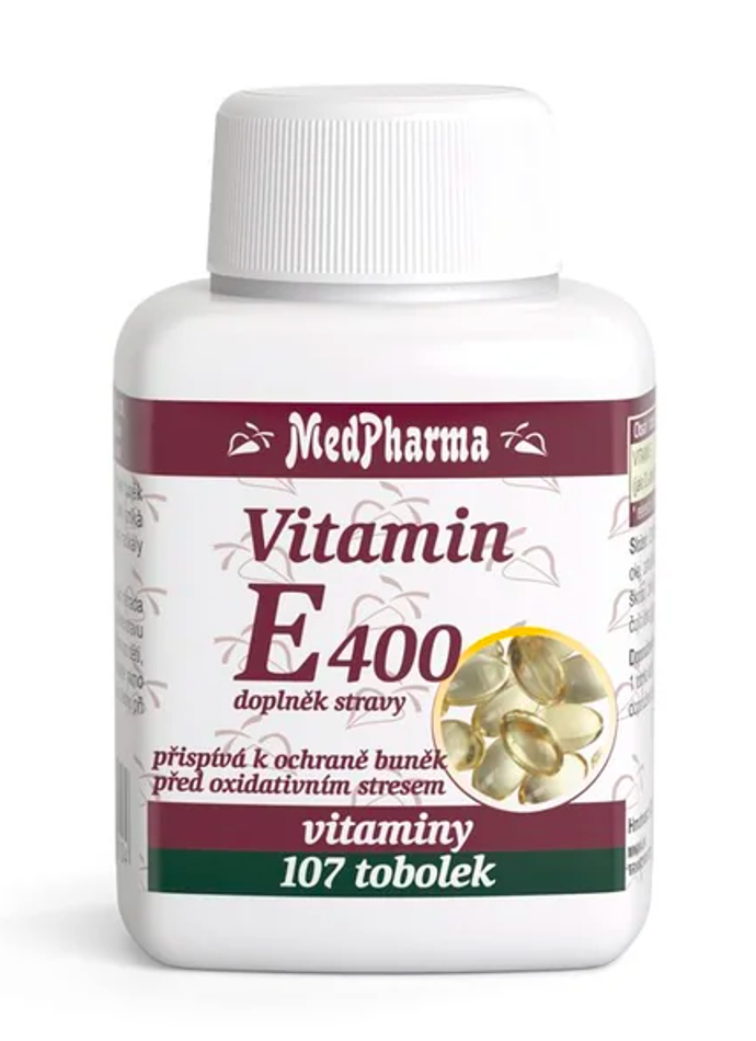 MedPharma Vitamin E 400, 155 Kč
