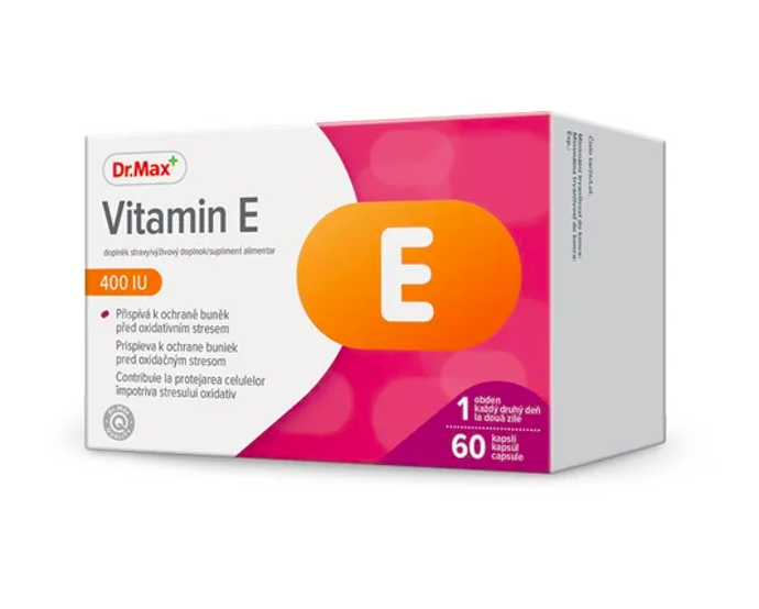 Dr. Max Vitamin E 400 I.U., 169 Kč

