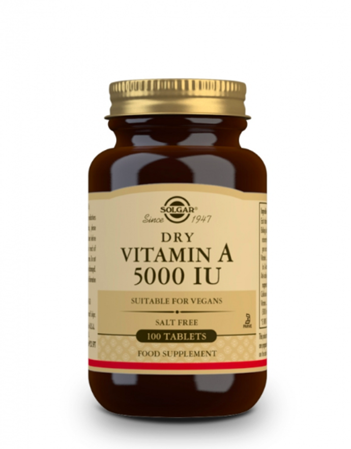 Solgar Vitamin A 5000 IU, 498 Kč
