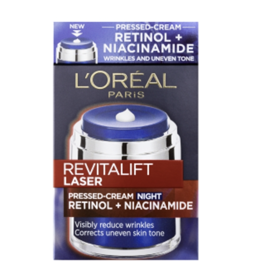 L'Oréal Revitalift Laser Renew Retinol + Niacinamide Pressed noční krém s retinolem, LÓreal / Pemi.cz, 399 Kč
