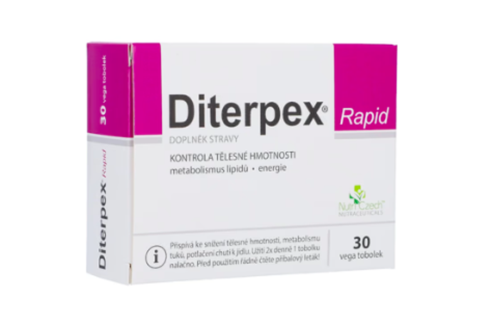 NutriCzech Diterpex Rapid, 389 Kč
