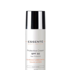 ESSENTÉ Ochranný krém SPF 50, 650 Kč
Vysokou sluneční ochranu zajišťuje kombinace moderních UV filtrů a speciální směs beta-karotenu a karotenoidů ze sladkovodních řas. Pokožka je díky nim velmi intenzivně chráněna nejen před buněčným poškozením způsobeným UVA/UVB zářením, ale také jinými druhy elektromagnetického záření, jako je Wi-Fi nebo modré světlo. Betakaroten, extrakt z rozmarýny a vitamín E společně chrání buňky před oxidačním stresem, posilují kožní bariéru, a zabraňují tak předčasnému stárnutí pokožky. Olej z katránu etiopského a panthenol pak dodávají pleti zklidnění, hydrataci a hebkost.
ESSENTÉ Ochranný krém SPF 50, 650 Kč
Vysokou sluneční ochranu zajišťuje kombinace moderních UV filtrů a speciální směs beta-karotenu a karotenoidů ze sladkovodních řas. Pokožka je díky nim velmi intenzivně chráněna nejen před buněčným poškozením způsobeným UVA/UVB zářením, ale také jinými druhy elektromagnetického záření, jako je Wi-Fi nebo modré světlo. Betakaroten, extrakt z rozmarýny a vitamín E společně chrání buňky před oxidačním stresem, posilují kožní bariéru, a zabraňují tak předčasnému stárnutí pokožky. Olej z katránu etiopského a panthenol pak dodávají pleti zklidnění, hydrataci a hebkost.