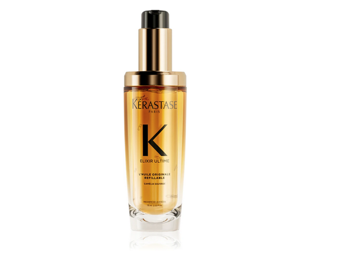 Vlasový olej Kérastase Elixir Ultime L'huile Originale dodá výživu všem typům vlasů. Přináší vysokou úroveň lesku a okamžitou hebkost, díky které jsou vlasy poddajnější a snadněji se upravují. 1200 Kč
Vlasový olej Kérastase Elixir Ultime L'huile Originale dodá výživu všem typům vlasů. Přináší vysokou úroveň lesku a okamžitou hebkost, díky které jsou vlasy poddajnější a snadněji se upravují. 1200 Kč