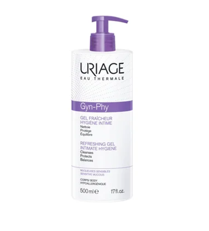 Uriage Gyn-phy Osvěžující mycí gel na intimní hygienu, 539 Kč (500 ml)
Uriage Gyn-phy Osvěžující mycí gel na intimní hygienu, 539 Kč (500 ml)