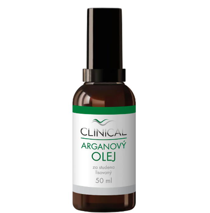 100% arganový olej, Clinical, 220 Kč
