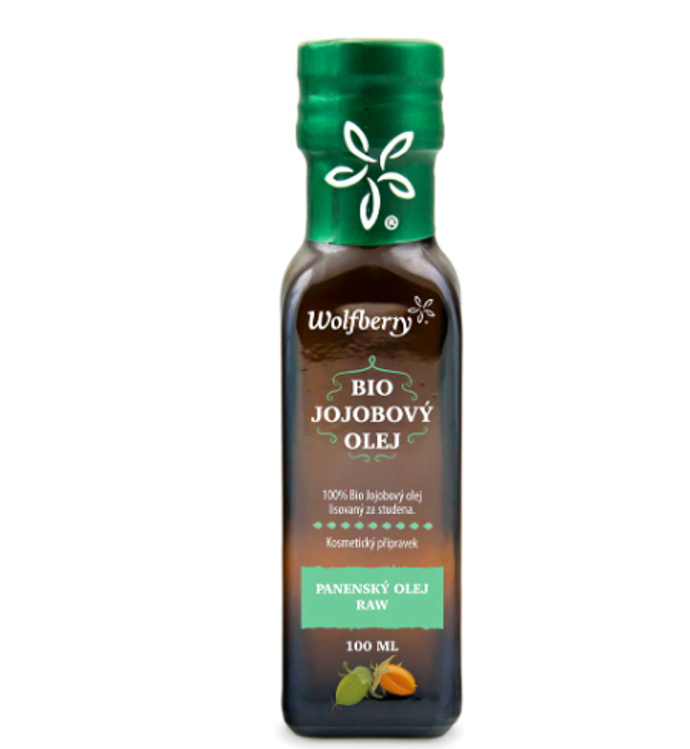 Bio jojobový olej, Wolfberry, 169 Kč
