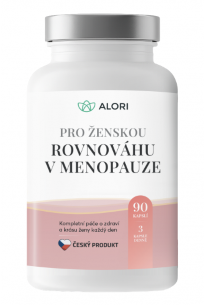 Pro ženskou rovnováhu v menopauze, Alori, 799 Kč

