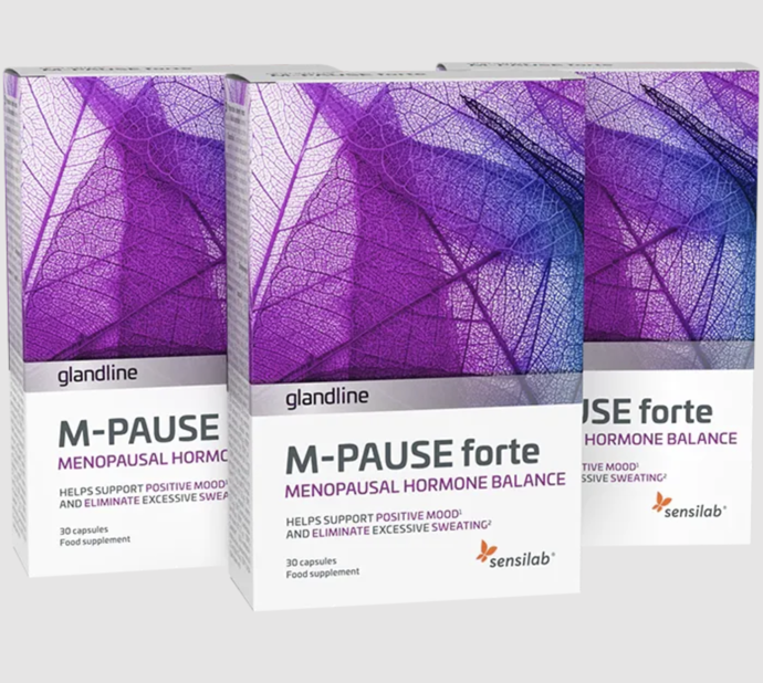 M-PAUSE: přípravek na menopauzu 3x, Sensilab, 788 Kč
